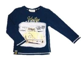 Camiseta Infantil Menino Fusca Manga Longa Camiseta Infantil Menino Fusca Manga Longa