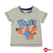 Camiseta Infantil Menino Little Pirate - FANTONI