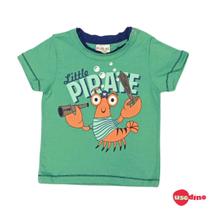 Camiseta Infantil Menino Little Pirate