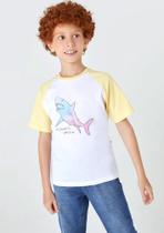 Camiseta Infantil menino manga curta com estampa
