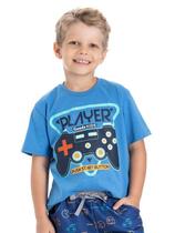Camiseta Infantil Menino Manga Curta Player - Gueda Camiseta Infantil Menino Manga Curta Player - Gueda