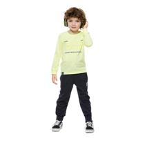 Camiseta Infantil Menino Manga Longa Neon BananaDanger 49124