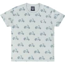 Camiseta Infantil Menino Mangas Curtas Moto - Biogás
