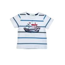 Camiseta Infantil Menino Marinheiro