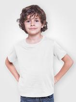 Camiseta Infantil Menino Meia Manga Branco cmc1