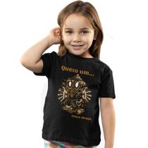 Camiseta Infantil Menino Menina Choco Abraço Manga Curta