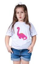 Camiseta Infantil Menino Menina Dinossauro Dino Sauro Rex