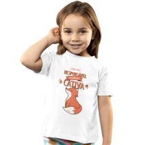 Camiseta Infantil Menino Menina O Pequeno Príncipe Frase