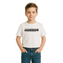 Camiseta Infantil Menino Minecraft Algodão Lançamento Imperdível Camiseta Infantil Menino Minecraft Algodão Lançamento Imperdível