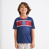 Camiseta Infantil Menino PSG Brook Azul Marinho Original