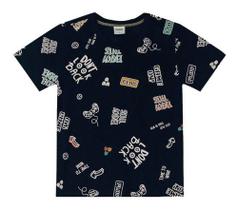 Camiseta Infantil Menino Rovitex Manga Curta Qualidade Estam