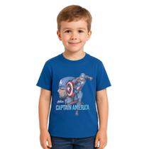 Camiseta Infantil Menino Super-Heróis Brandili