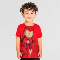 Camiseta Infantil Menino Vingadores Licenciada Homem Aranha