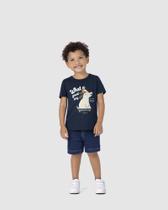 Camiseta Infantil Menino What A Great Day Em Malha Botonê - Malwee Camiseta Infantil Menino What A Great Day Em Malha Botonê - Malwee
