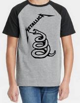Camiseta Infantil Metallica Camiseta Infantil Metallica