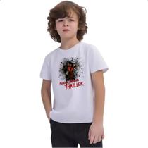 Camiseta Infantil Michael Jackson Thriller 02