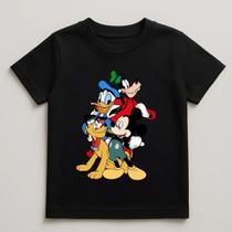 Camiseta Infantil Mickey Mouse Disney 100% Algodao Mode 04