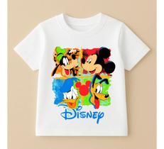 Camiseta Infantil Mickey Mouse Disney 100% Algodao Mode 06