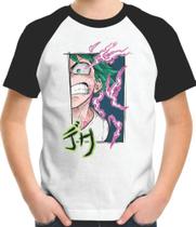 Camiseta Infantil Midoriya One For All