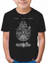 Camiseta Infantil Millenium Falcon