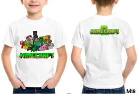 Camiseta Infantil Minecraft M18