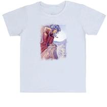 Camiseta Infantil Mitologia Grega Meduza a Lápis