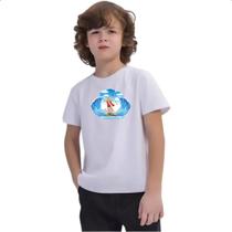 Camiseta Infantil Moises abrindo mar vermelho