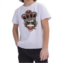 Camiseta Infantil Monkey King Camiseta Infantil Monkey King
