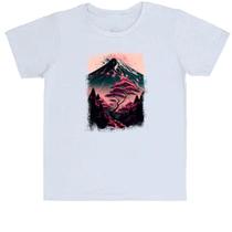 Camiseta Infantil Montanha Fugi Japão 4