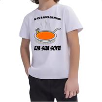 Camiseta Infantil Mosca na Sopa Camiseta Infantil Mosca na Sopa