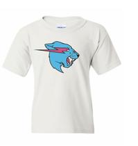 Camiseta Infantil MrBeast Kids Basic Panther - Meninos e Meninas