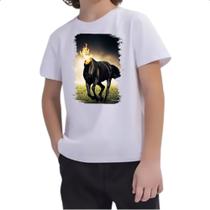 Camiseta Infantil Mula sem cabeca Camiseta Infantil Mula sem cabeca