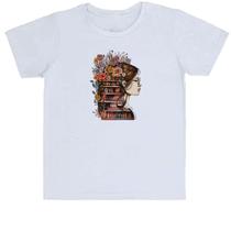 Camiseta Infantil Mulher de conhecimento