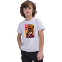 Camiseta Infantil Mulher essa gata ruge