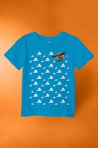 Camiseta Infantil Mundo Pixar Woody e Buzz Nuvem Camiseta Infantil Mundo Pixar Woody e Buzz Nuvem