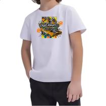 Camiseta Infantil Muscle Car Street Madness Camiseta Infantil Muscle Car Street Madness