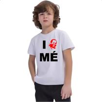 Camiseta Infantil Mussum - I love me Camiseta Infantil Mussum - I love me