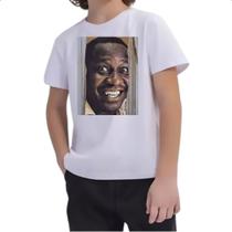 Camiseta Infantil Mussum Meme Iluminadis Camiseta Infantil Mussum Meme Iluminadis