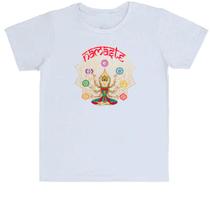 Camiseta Infantil Namaste Deusa Kali Chakras