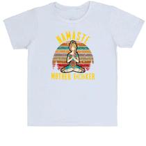 Camiseta Infantil Namaste mother f Camiseta Infantil Namaste mother f