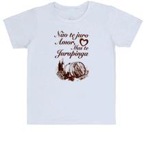 Camiseta Infantil Não te juro amor jurupinga barril Camiseta Infantil Não te juro amor jurupinga barril