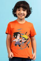 Camiseta Infantil Naruto Time 7 Camiseta Infantil Naruto Time 7