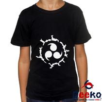 Camiseta Infantil Naruto Uzumaki 100% Algodão Selo Anime Geeko