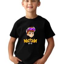 Camiseta Infantil Natan Por Aí YouTuber Influencer