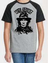 Camiseta Infantil Neil Young Exclusiva