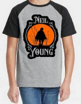 Camiseta Infantil Neil Young Exclusiva Camiseta Infantil Neil Young Exclusiva