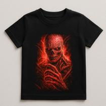 Camiseta Infantil Netlix Stranger Things Algodao Premium Camiseta Infantil Netlix Stranger Things Algodao Premium