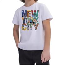 Camiseta Infantil New York City Elementos Camiseta Infantil New York City Elementos
