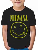 Camiseta Infantil Nirvana Camiseta Infantil Nirvana