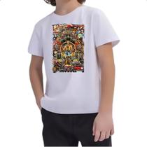 Camiseta Infantil Nostalgia aventureiros do bairro proibido